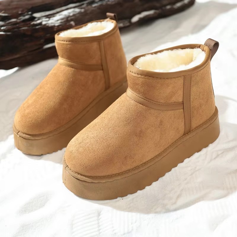Women'S Accessories Trends 2025 - Real Sheepskin Wool Low-cut Warm Comfortable