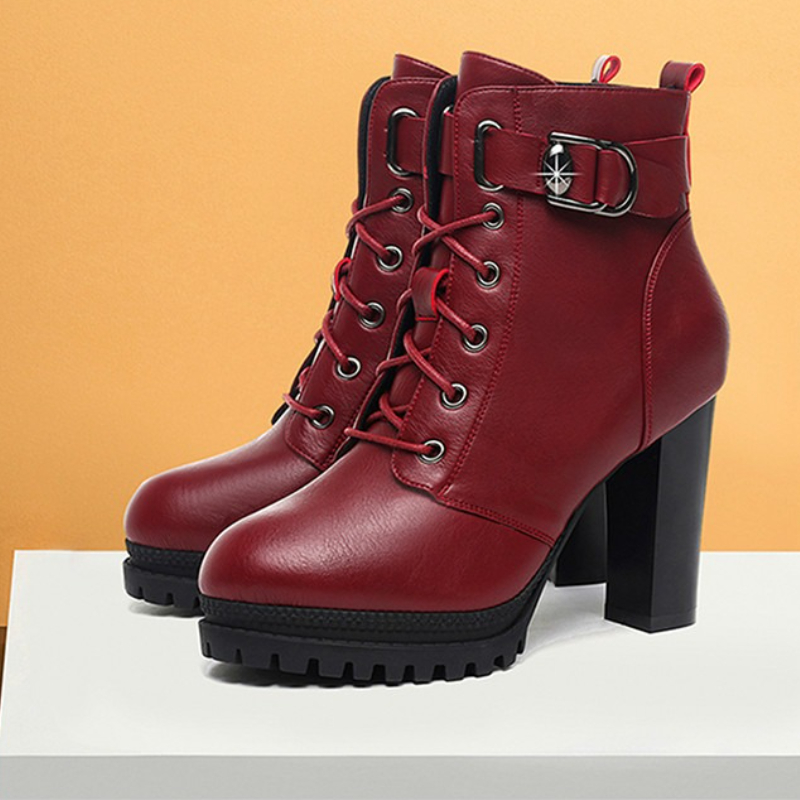 Women'S Accessories Trends 2025 - Elegant High Heels Women Boots Platform