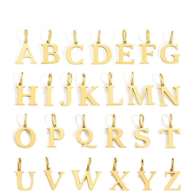Women Accessories Name In English - DIY Cut English Alphabet Necklace Accessories