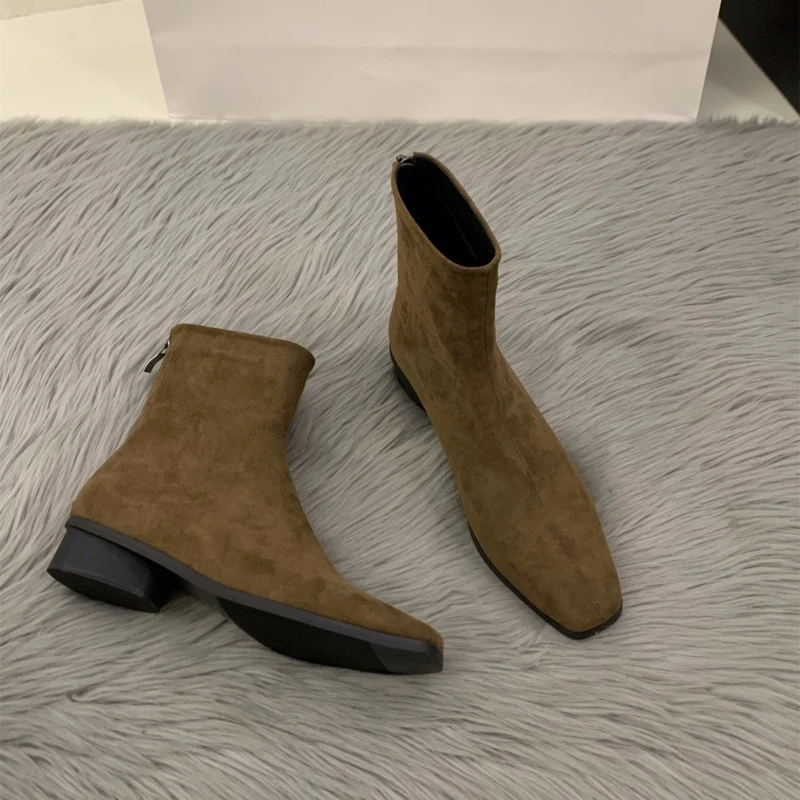 Women'S Accessories Trends 2025 - 2025 Peach-colored Back-Zip Nude Boot -