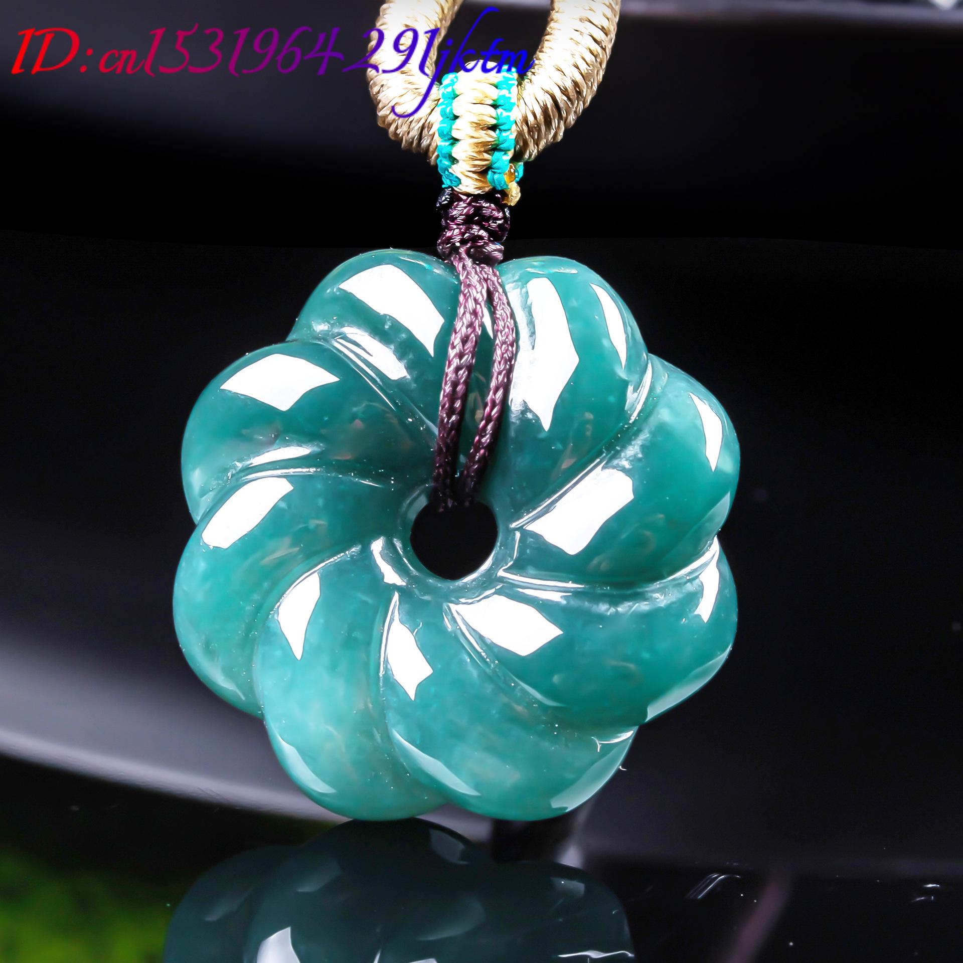 Natural Burmese Jadeite Flower - Women'S Accessories And Jewelry ulasan dan harga