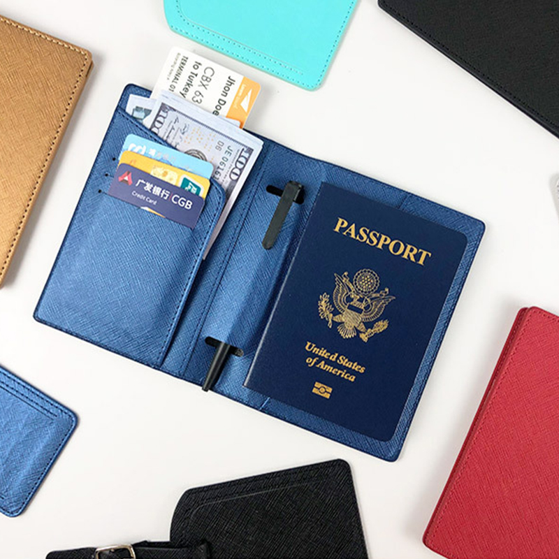 Saffiano Leather Travel Passpo - Women Accessories Business Name ulasan dan harga