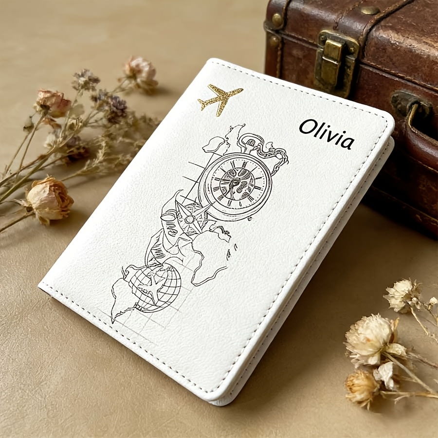 Custom Name Text Passport Hold - Women Accessories Business Name ulasan dan harga