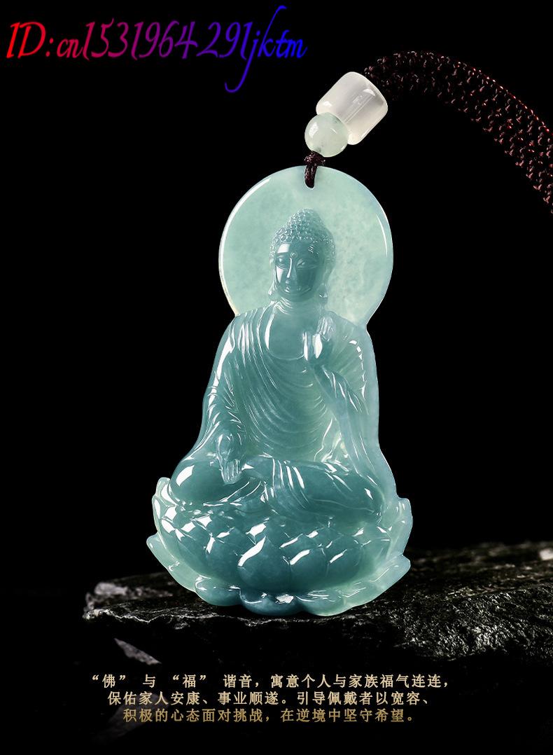 Natural Burmese Jadeite Buddha - Women'S Accessories And Jewelry ulasan dan harga