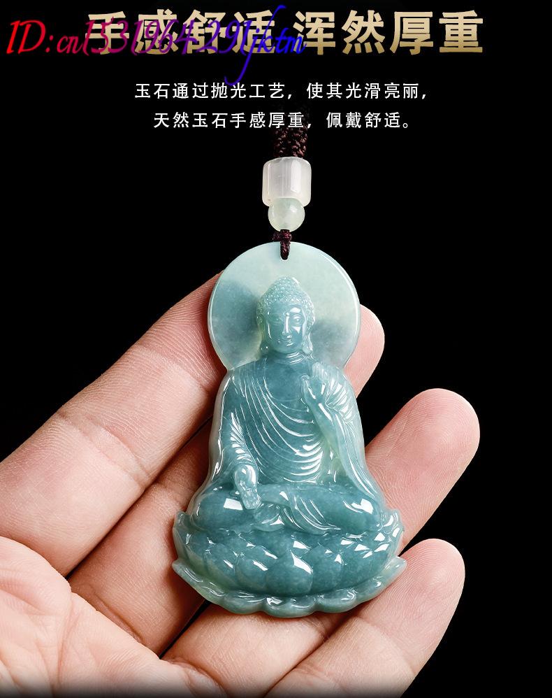 Natural Burmese Jadeite Buddha - Women'S Accessories And Jewelry ulasan dan harga