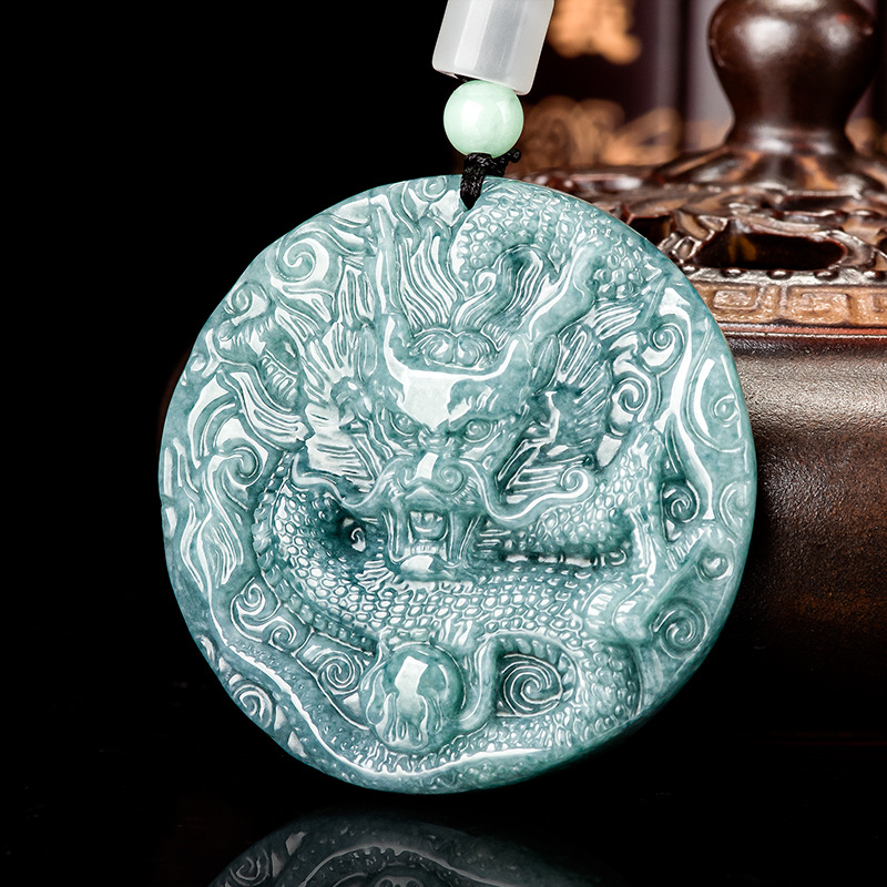 Burmese Jadeite Dragon Pendant - Women'S Accessories And Jewelry ulasan dan harga