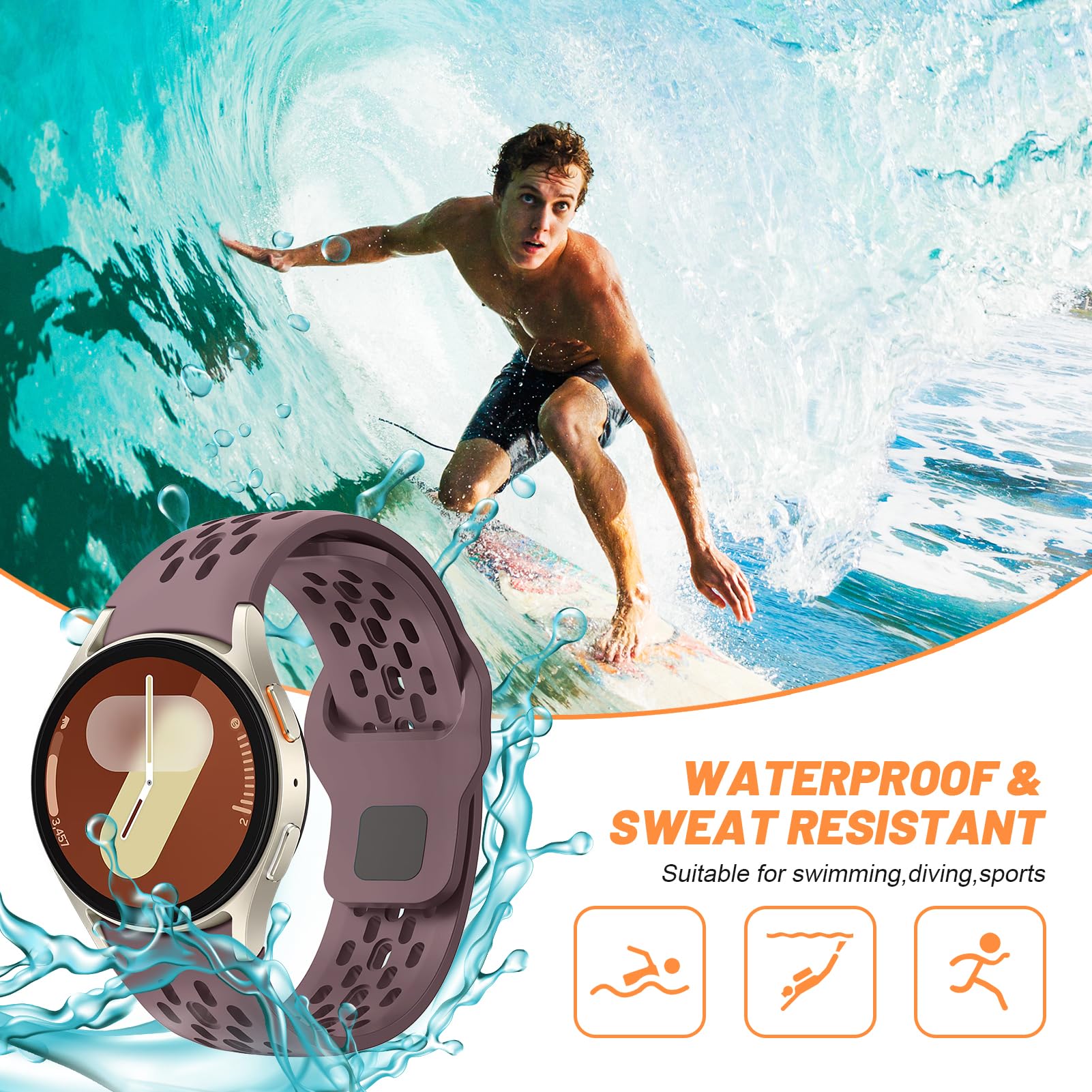 Strap for Samsung Galaxy Watch - Women Accessories Website ulasan dan harga