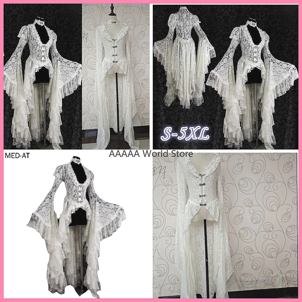 Gothic White Lace Dress Victor - Women'S Accessories Louis Vuitton ulasan dan harga