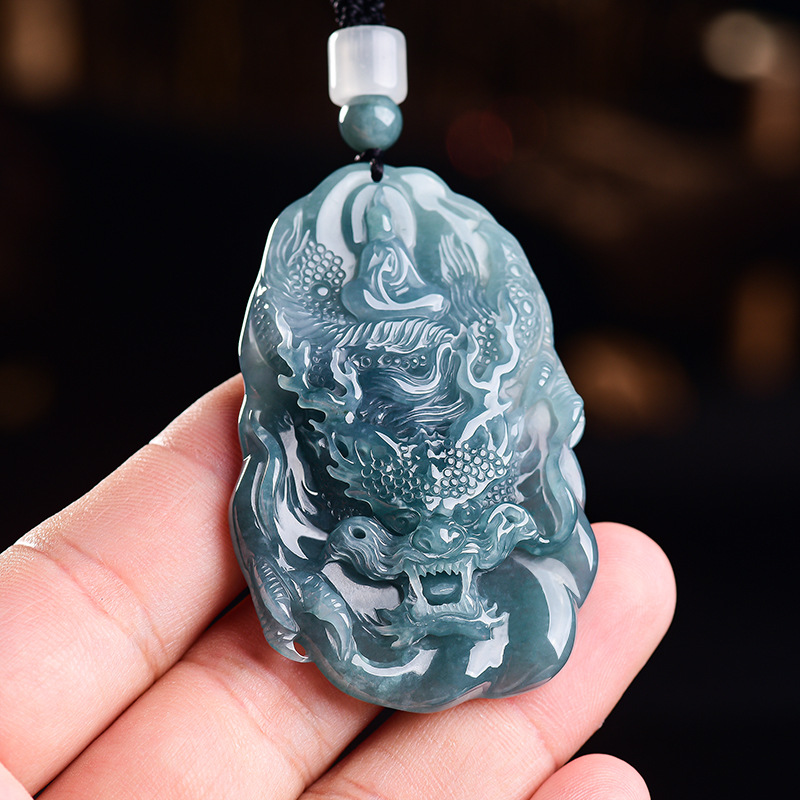 Natural Burmese Jadeite Dragon - Women'S Accessories And Jewelry ulasan dan harga