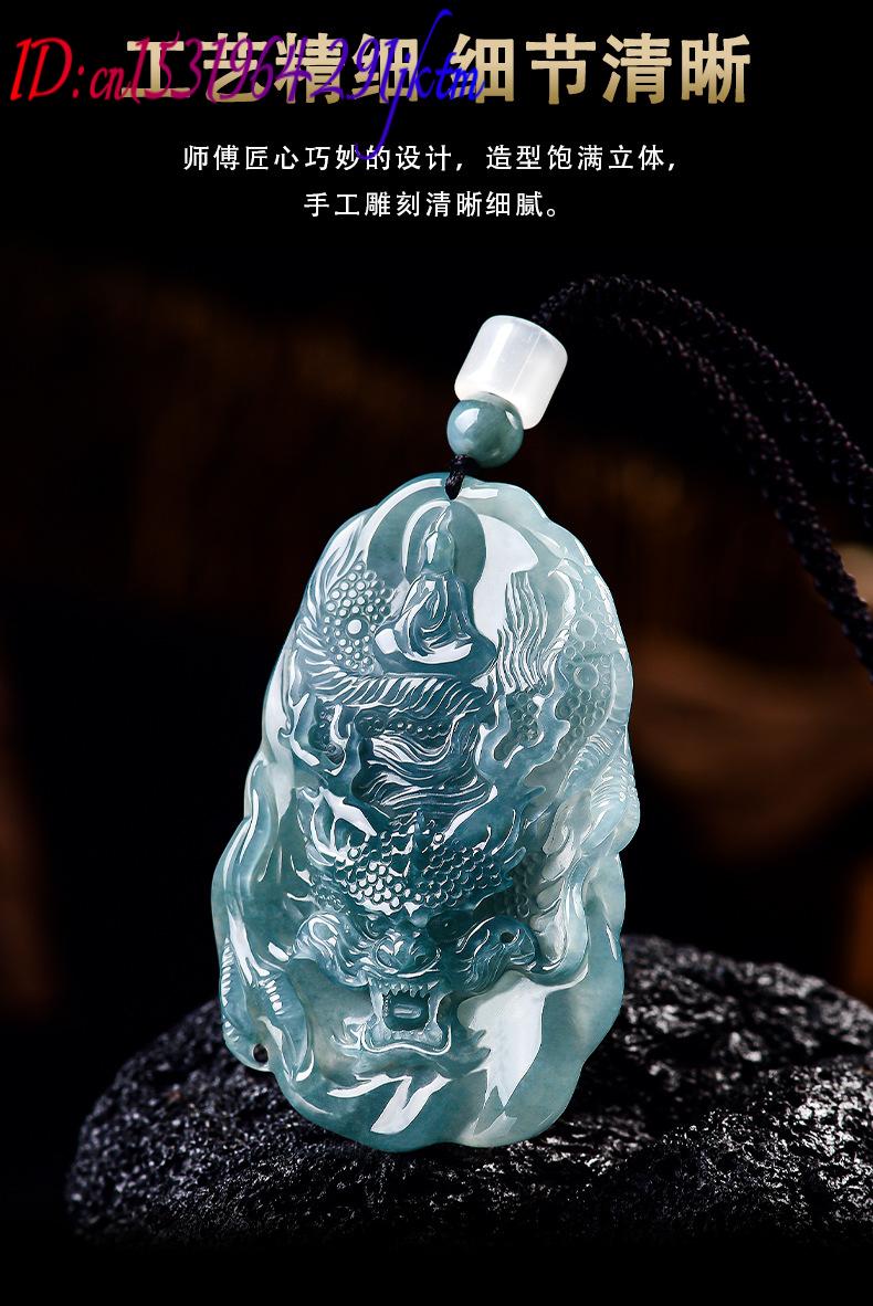 Natural Burmese Jadeite Dragon - Women'S Accessories And Jewelry ulasan dan harga
