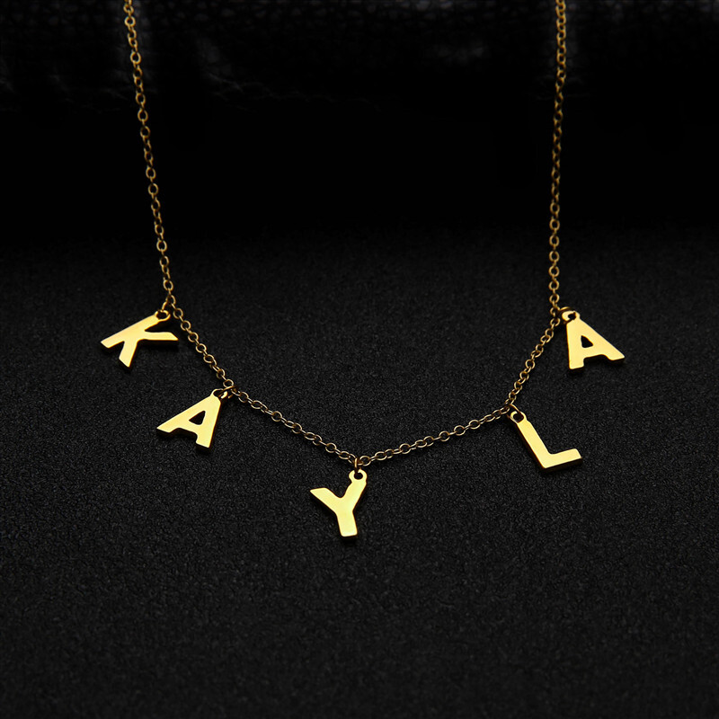 Amxiu Personalized 925 Sterlin - Women Accessories Name In English ulasan dan harga