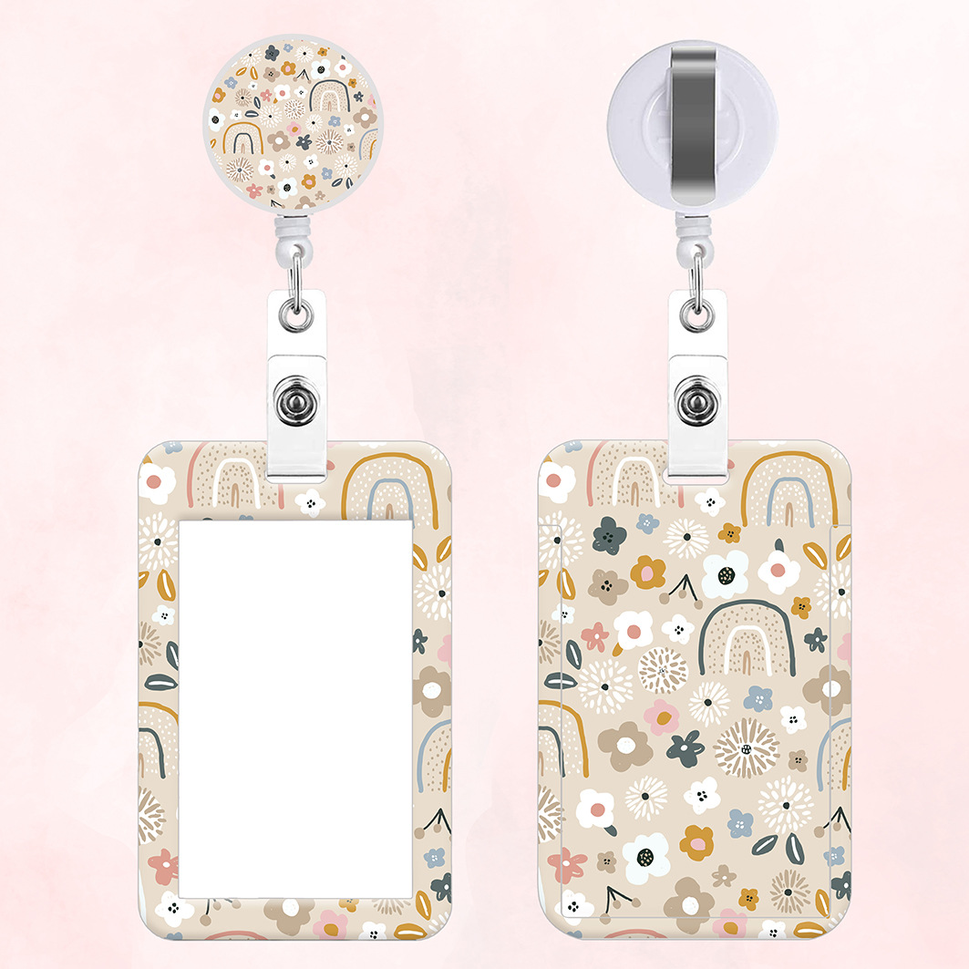 Name Card Holder Keychain Nurs - Women Accessories Business Name ulasan dan harga