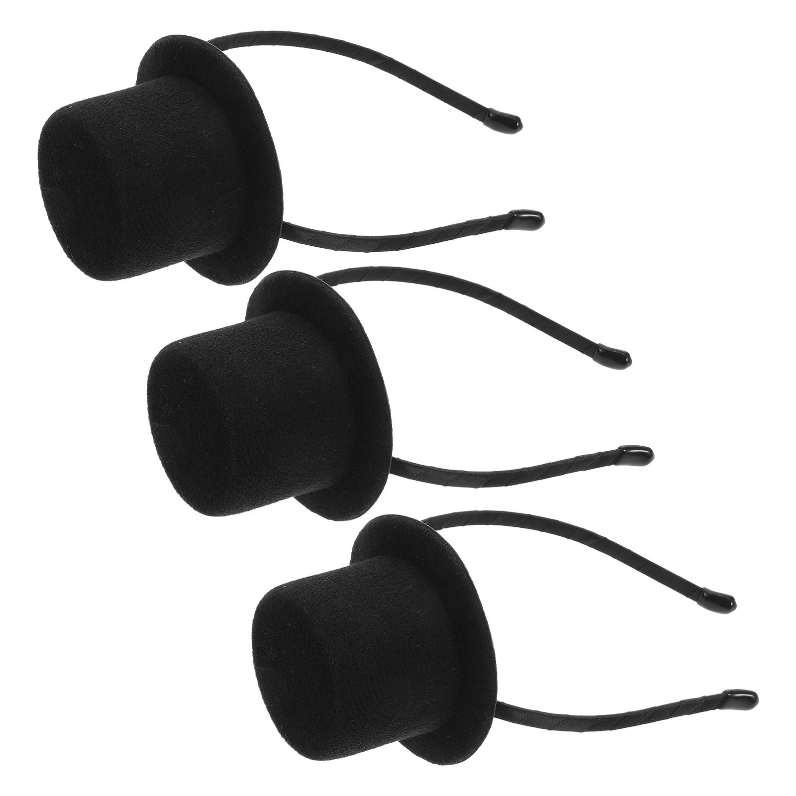 3Pcs Vintage Mini Top Hat Head - Women'S Accessories In The 1920S ulasan dan harga
