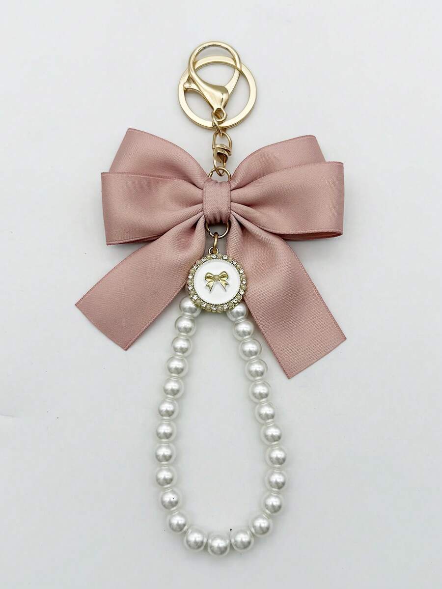 1pc Bow Knot Woven Keychain, F - Women'S Accessories Gift Ideas ulasan dan harga