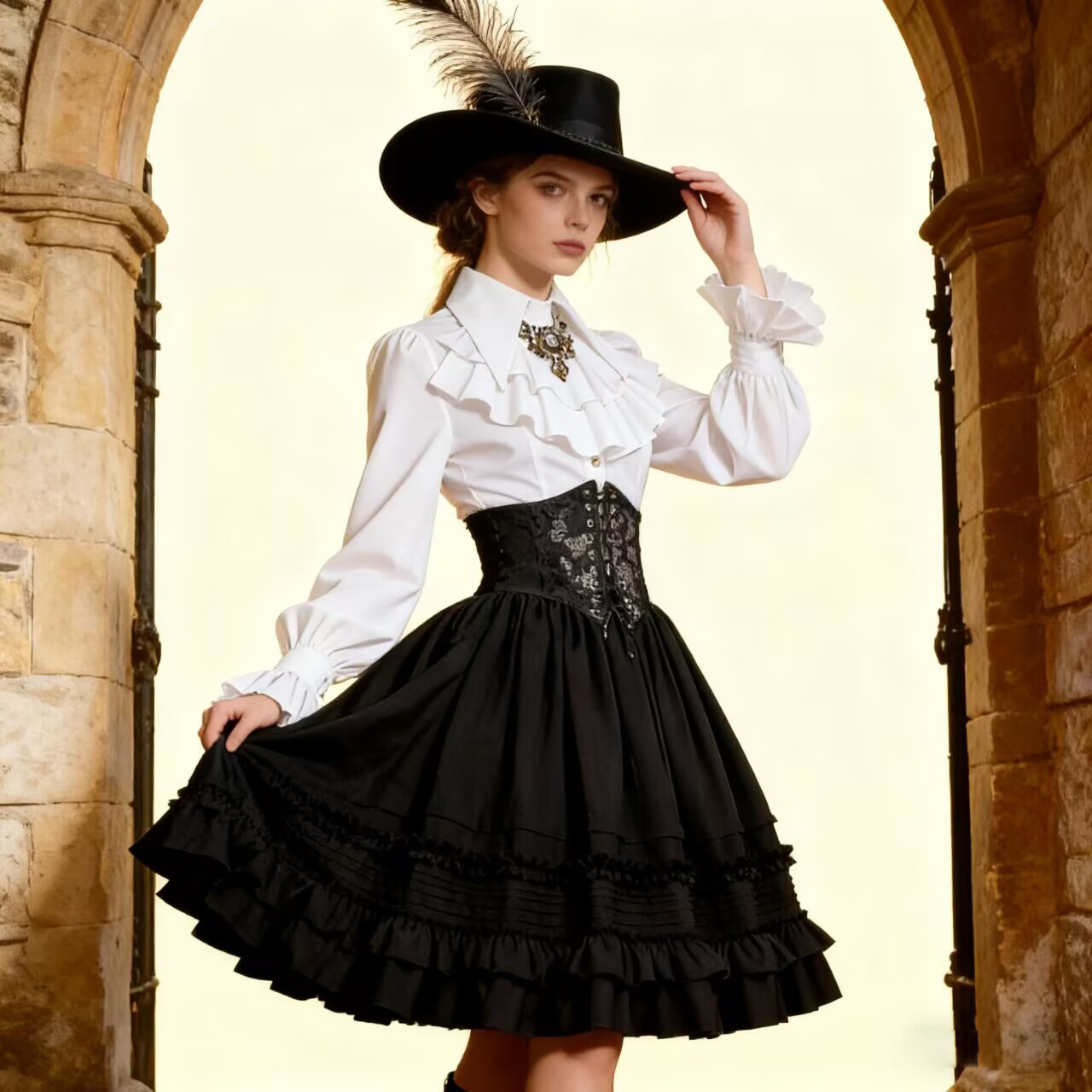 Women Medieval steampunk Layer - Women'S Accessories Louis Vuitton ulasan dan harga