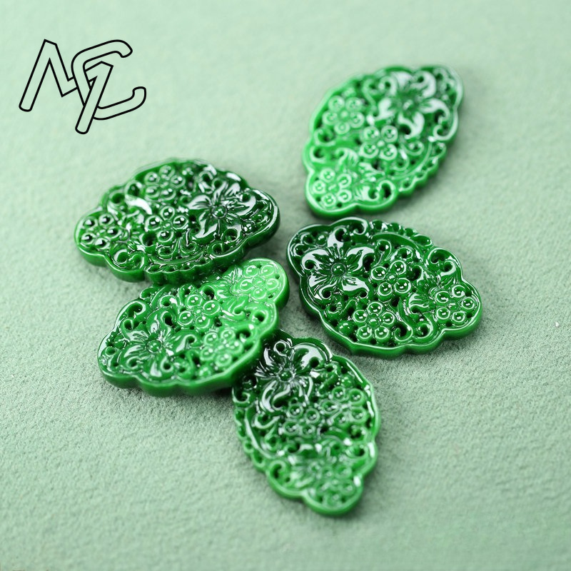2pcs DIY Natural Dry Green Eme - Women'S Accessories And Jewelry ulasan dan harga
