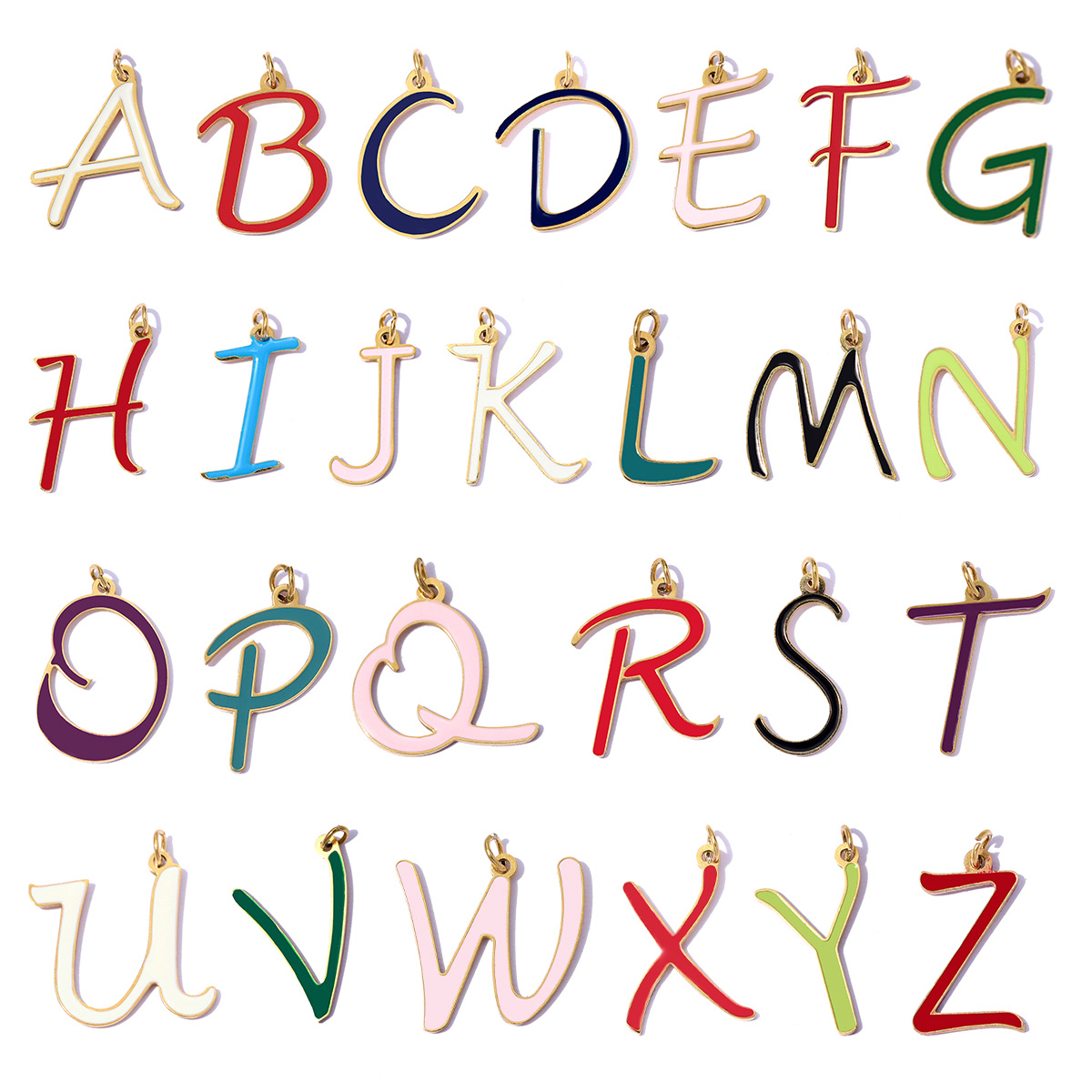 3pcs/Lot Stainless Steel Ename - Women Accessories Name In English ulasan dan harga