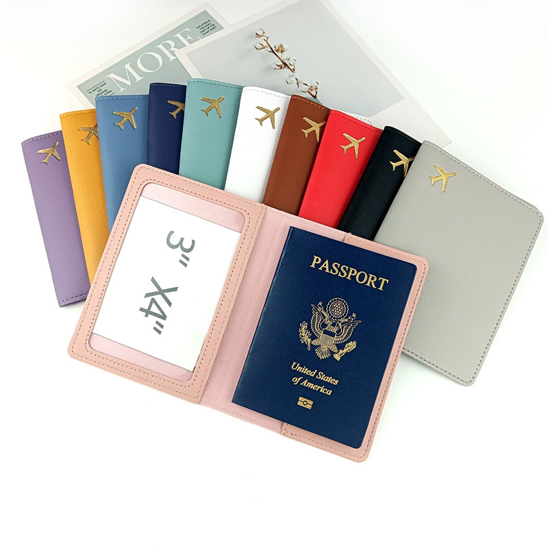 Luxury Airplane Passport Cover - Women Accessories Business Name ulasan dan harga