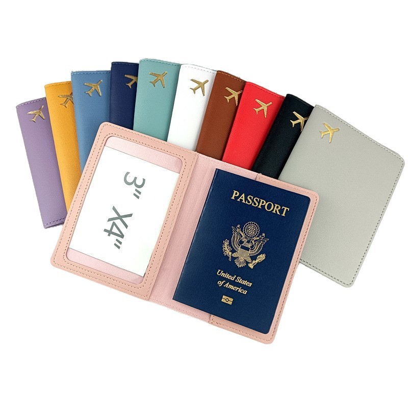 Luxury Airplane Passport Cover - Women Accessories Business Name ulasan dan harga