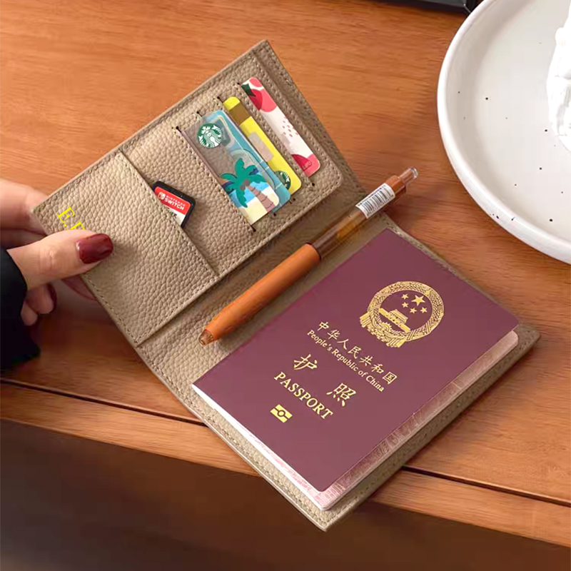 Custom Name Passport Holder Ge - Women Accessories Business Name ulasan dan harga