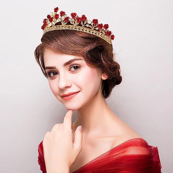 Baroque Ceramic Bridal Crown R - Women'S Accessories And Jewelry ulasan dan harga