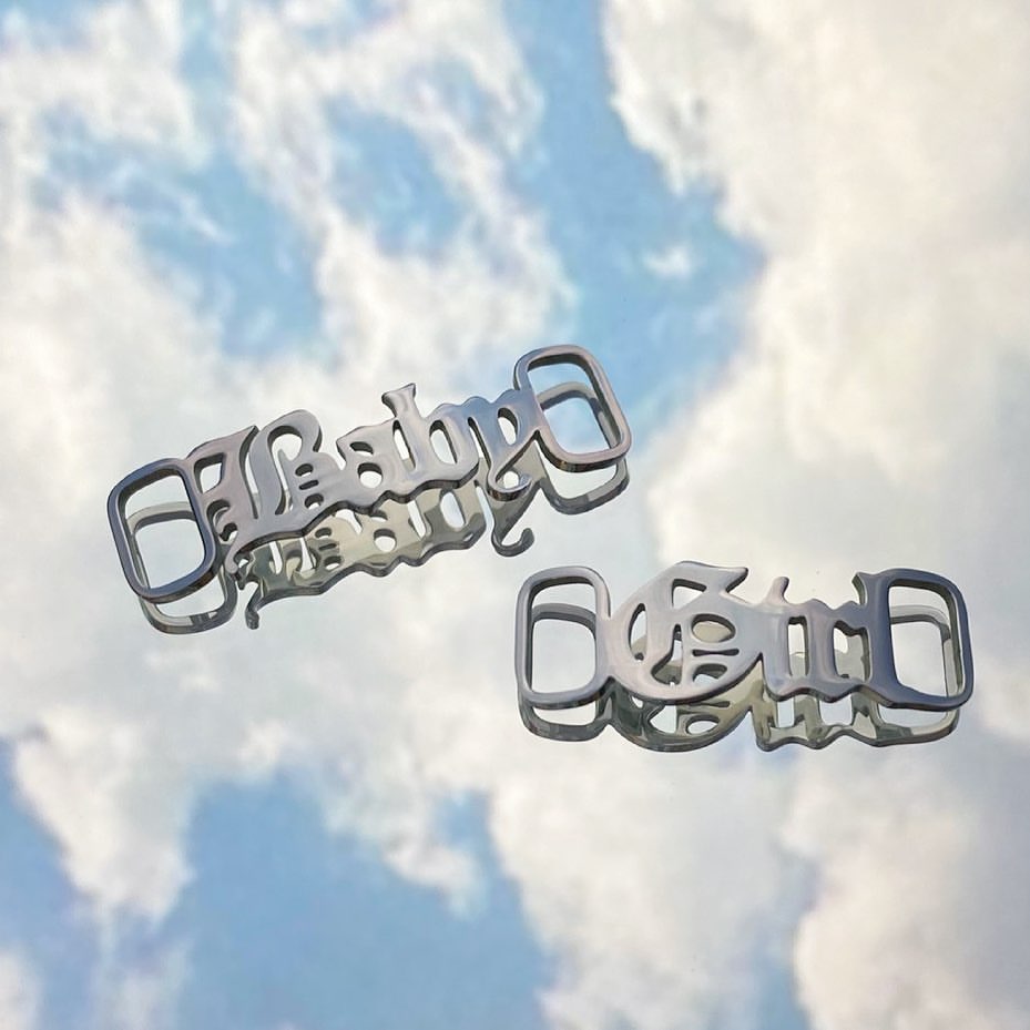 Stainless Steel  Custom Name S - Women Accessories Name In English ulasan dan harga