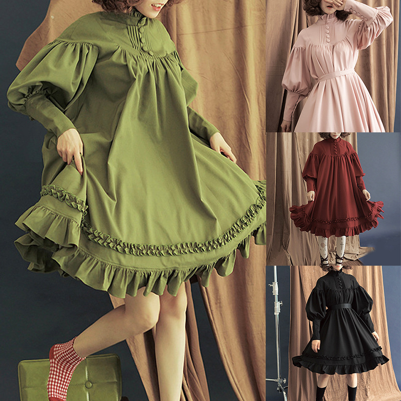 Lolita Gothic Vintage Women Dr - Women'S Accessories Louis Vuitton ulasan dan harga