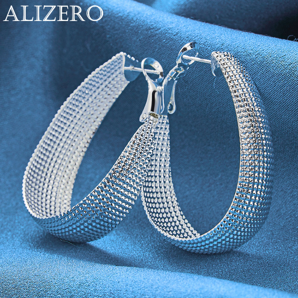 ALIZERO 925 Sterling Silver Ov - Women'S Accessories Gift Ideas ulasan dan harga