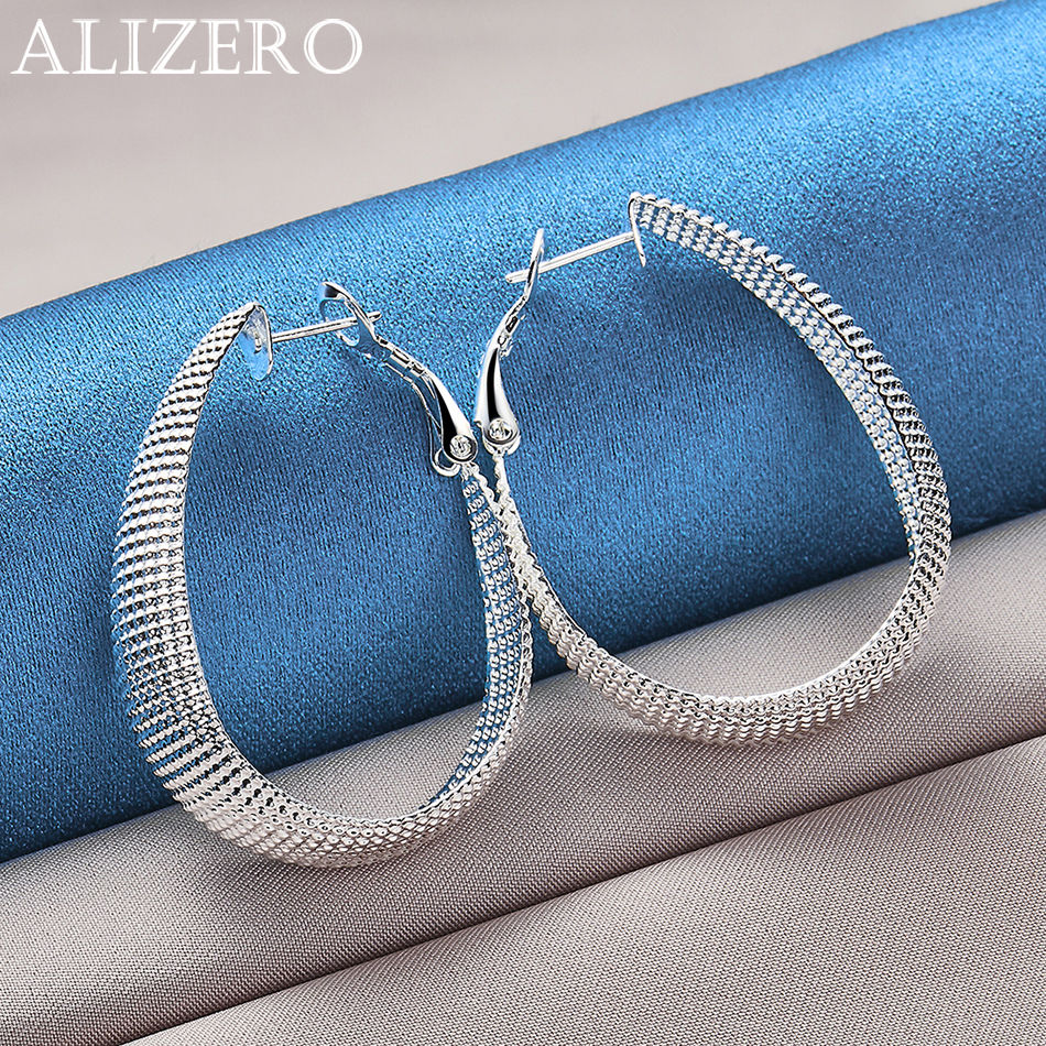ALIZERO 925 Sterling Silver Ov - Women'S Accessories Gift Ideas ulasan dan harga